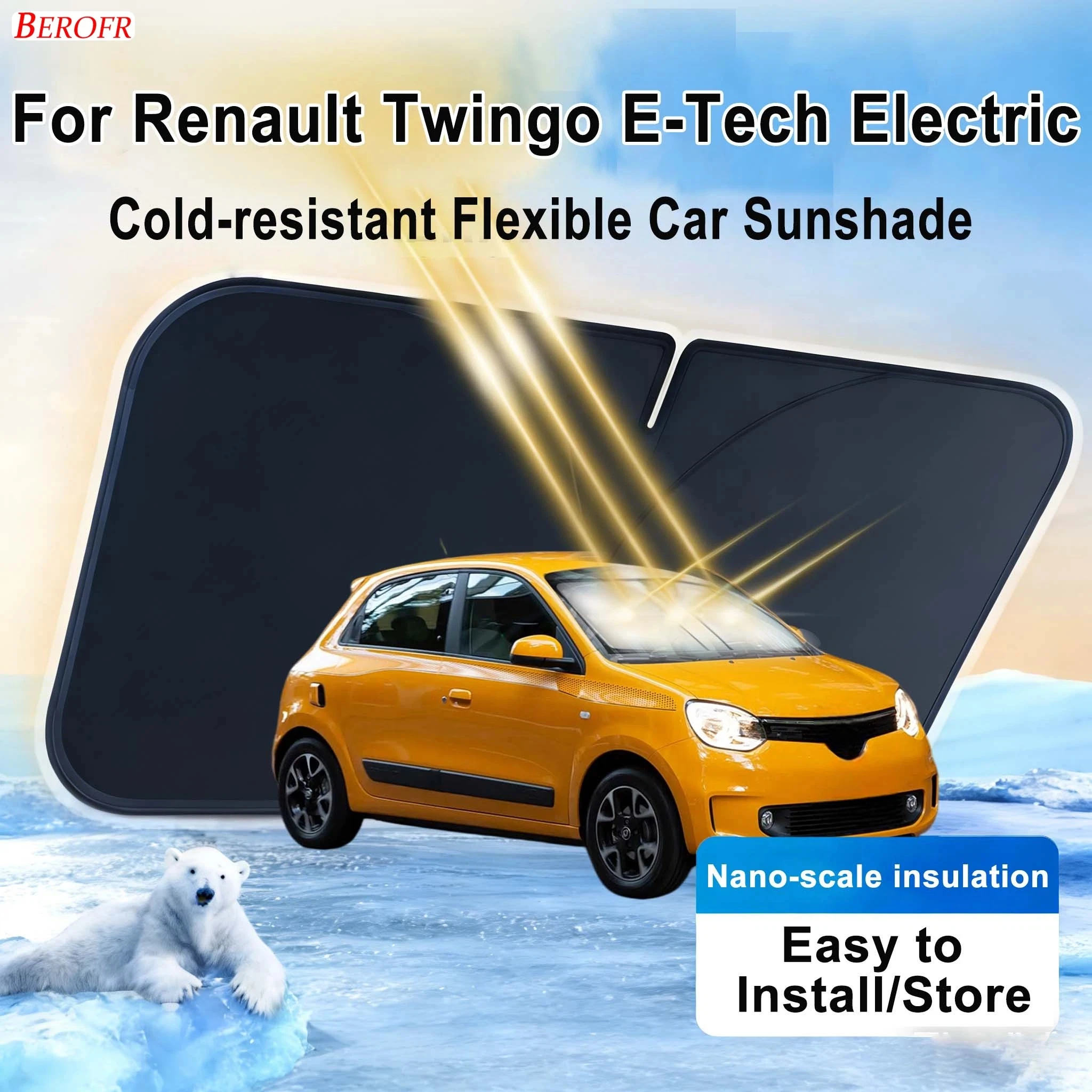 غطاء واقي من الشمس للزجاج الأم - مراجعة Tech Accessories Renault وسعره