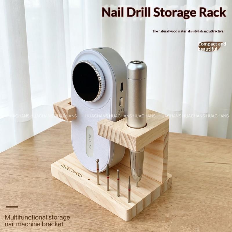 حامل خشبي لأدوات تدريب الأظافر - مراجعة Nail Tech Accessories وسعره