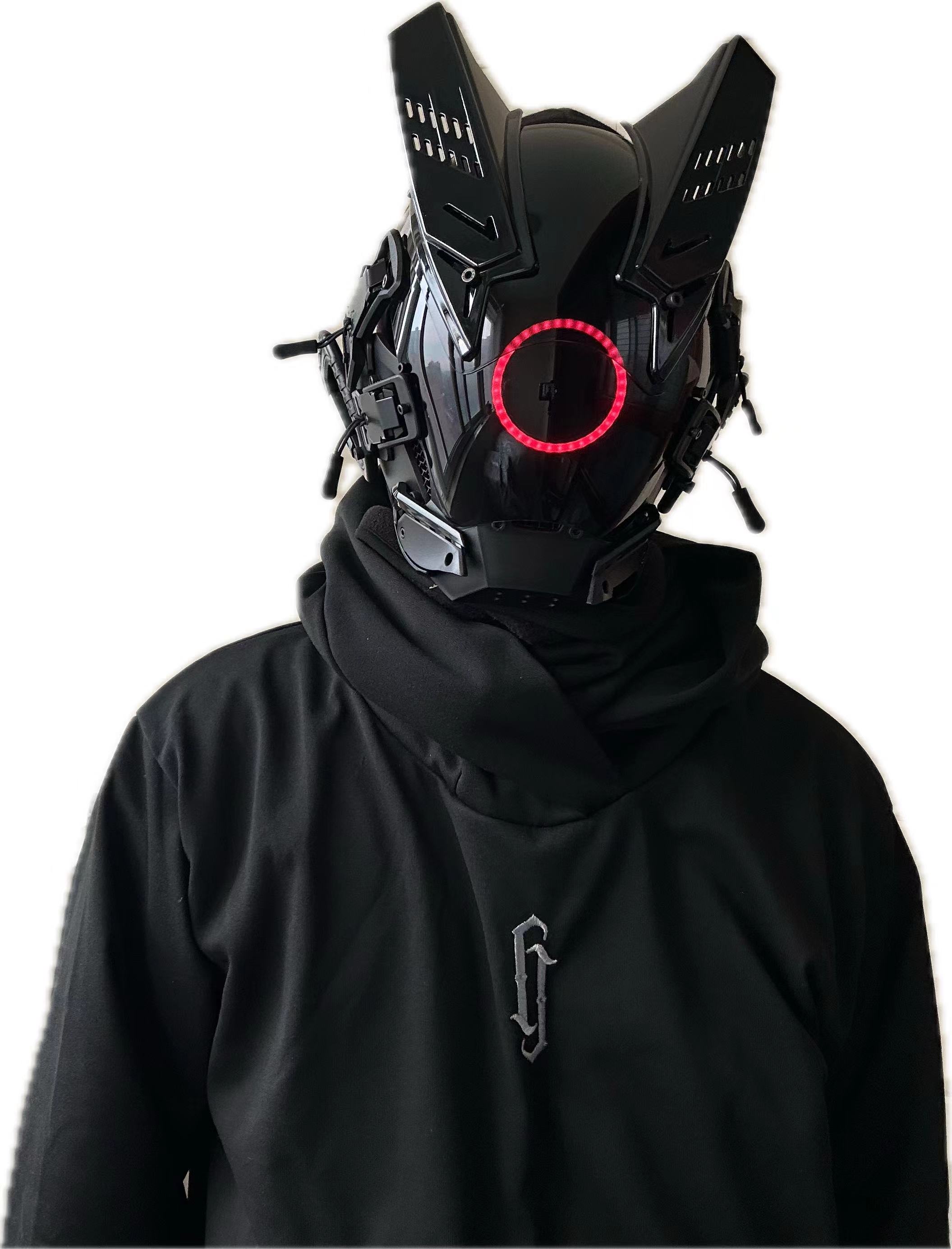 قناع LED بتصميم سايبربانك للرج - مراجعة Tech Wear Accessories وسعره