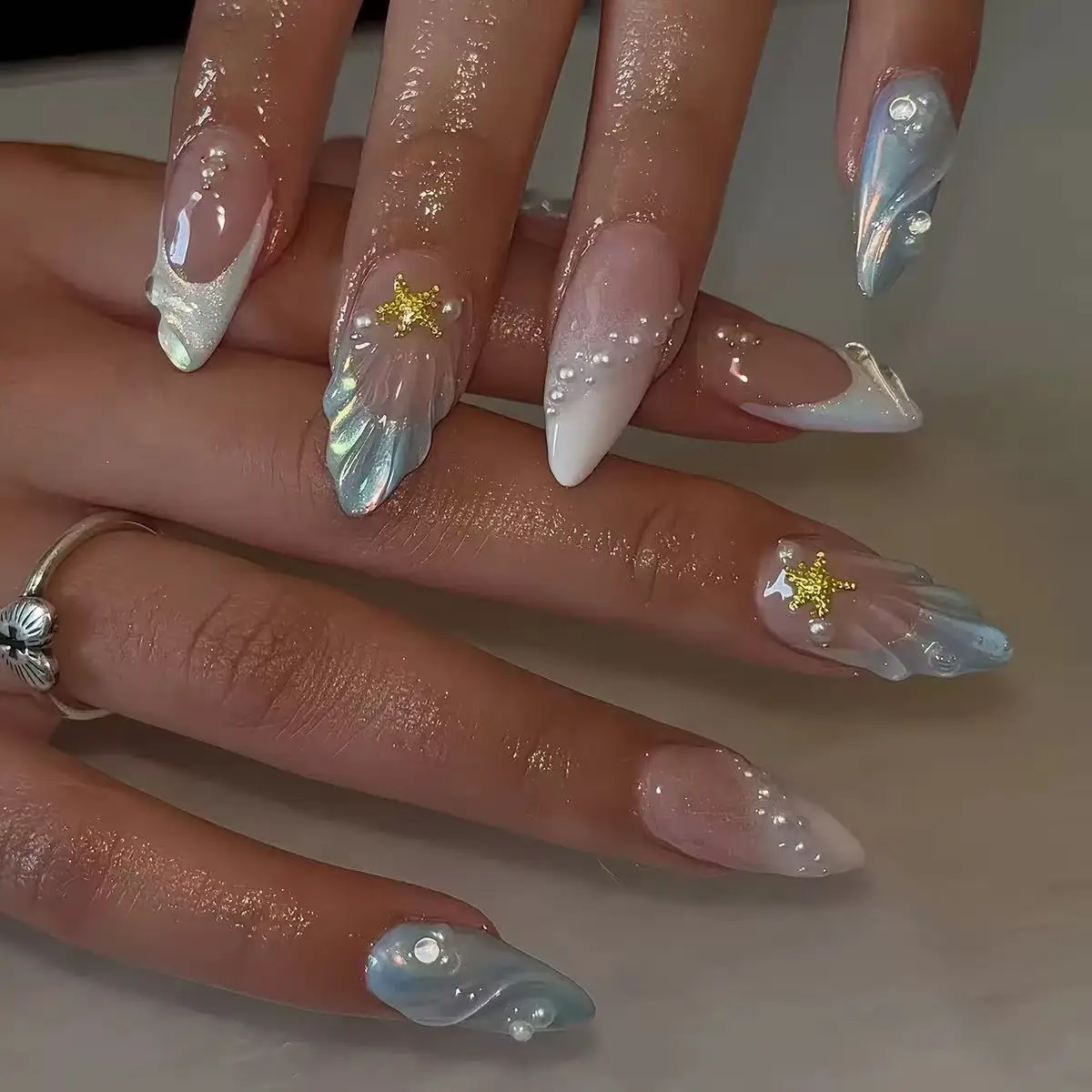 أظافر صناعية فرنسية قصيرة بيضا - مراجعة Nail Tech Accessories وسعره
