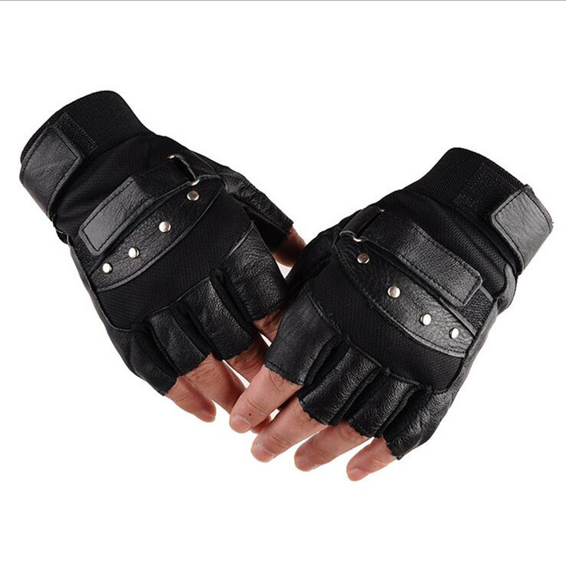 قفازات لياقة جلدية بنصف إصبع ل - مراجعة Tech Wear Accessories وسعره