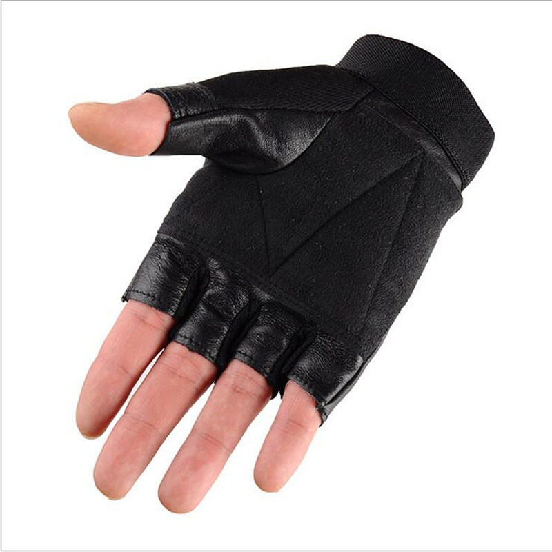 قفازات لياقة جلدية بنصف إصبع ل - مراجعة Tech Wear Accessories وسعره